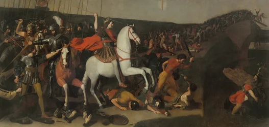 Die Schlacht an der Milvischen Brücke, Sieg von Konstantin über Maxentius